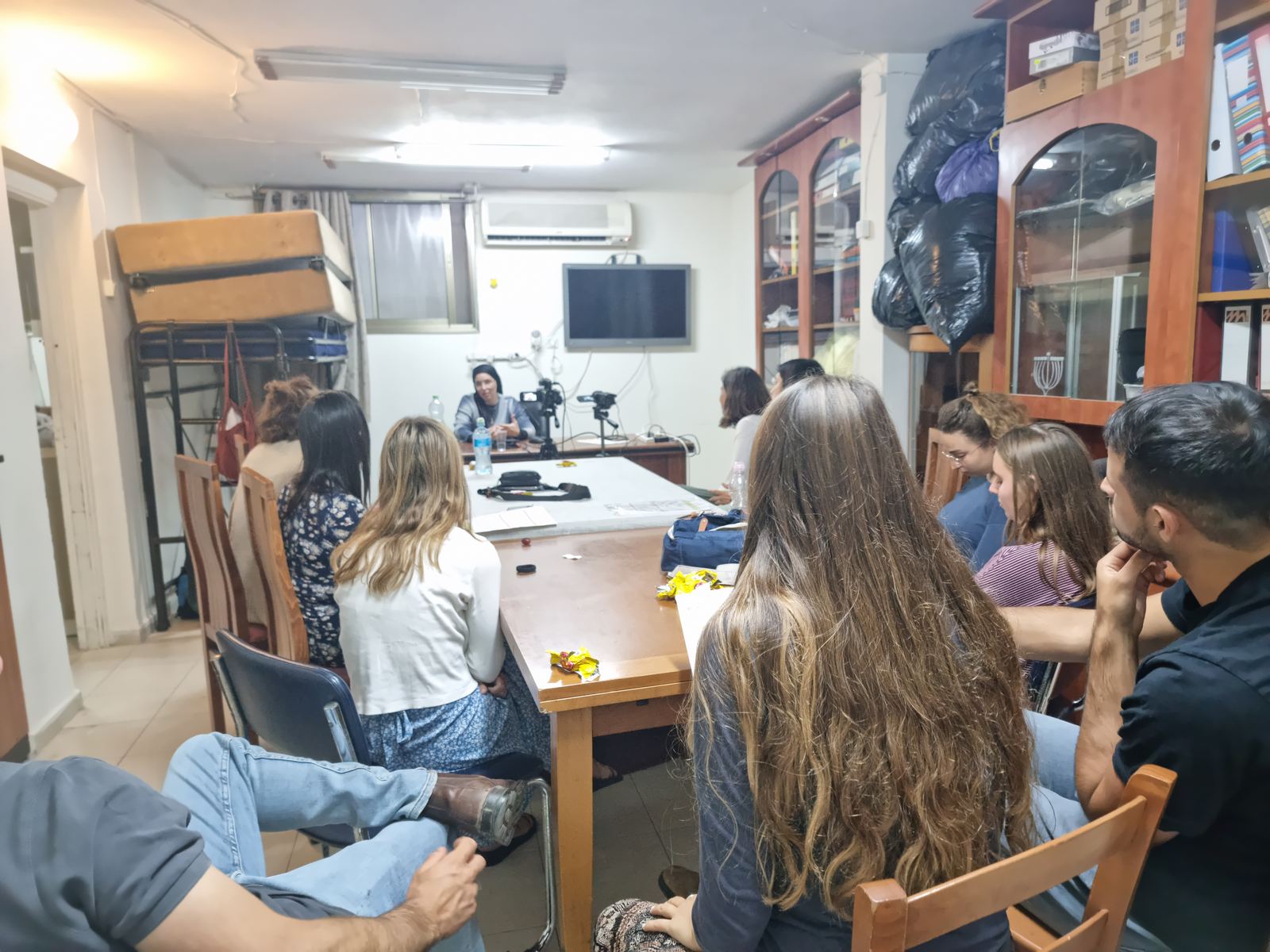 רגע מתוך שבת ומקרבן בבני ברק