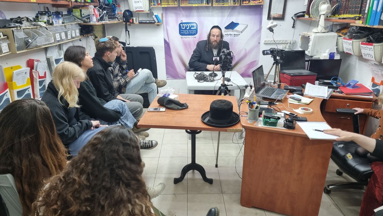 רגע מתוך שבת ומקרבן בבני ברק
