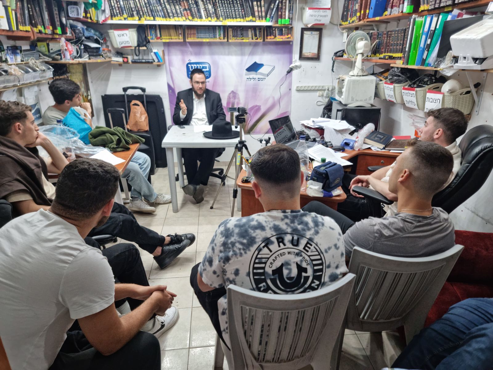 רגע מתוך שבת ומקרבן בבני ברק