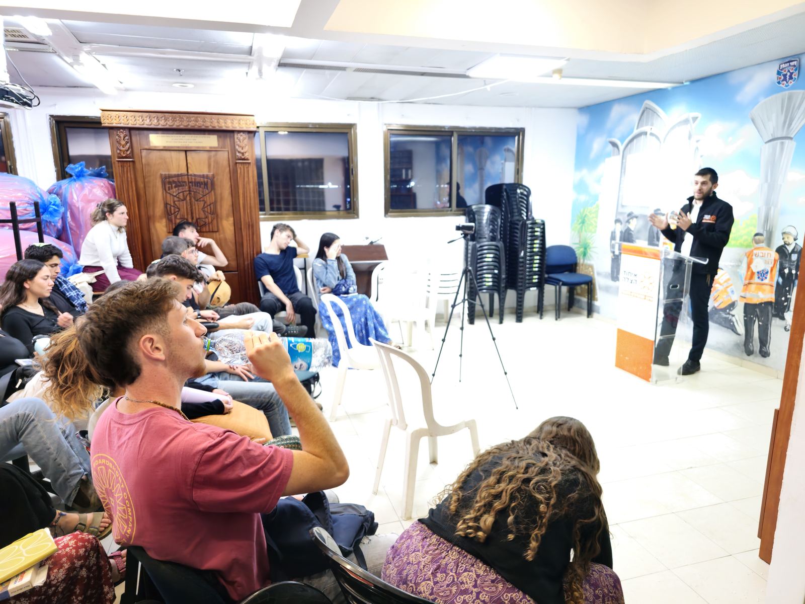 רגע מתוך שבת ומקרבן בבני ברק