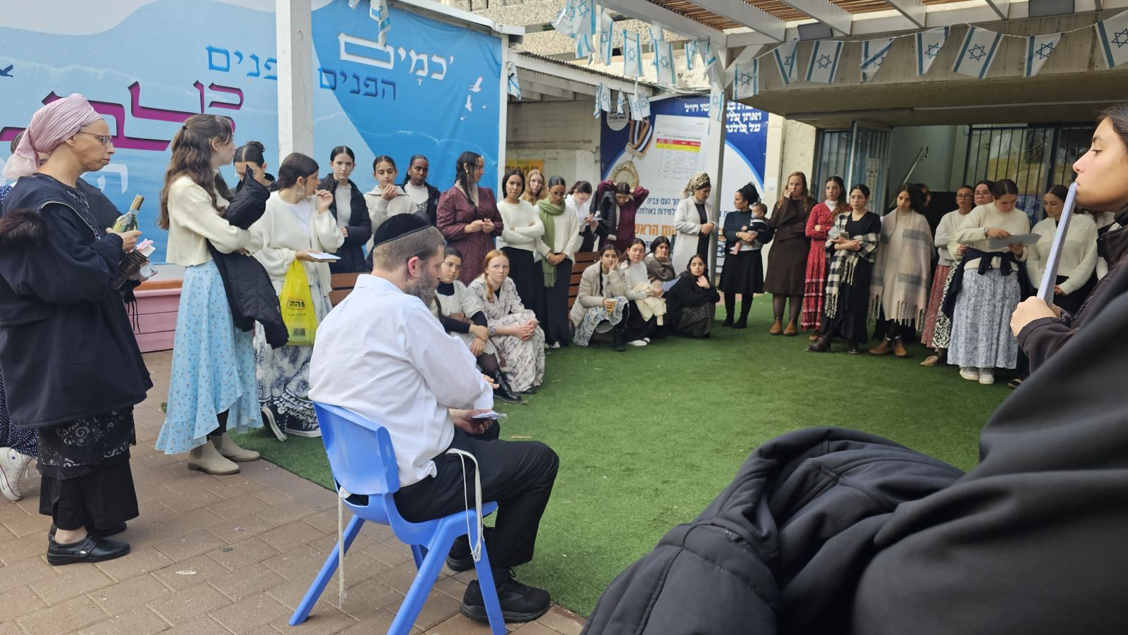 רגע מתוך שבת ומקרבן בבני ברק